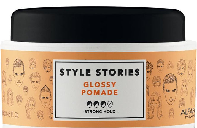 Ceara de stralucire - Alfaparf Style Stories Glossy Pomade 100 ml